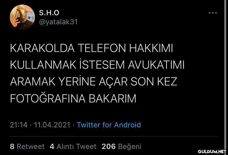 S.H.O @yatalak31 KARAKOLDA...