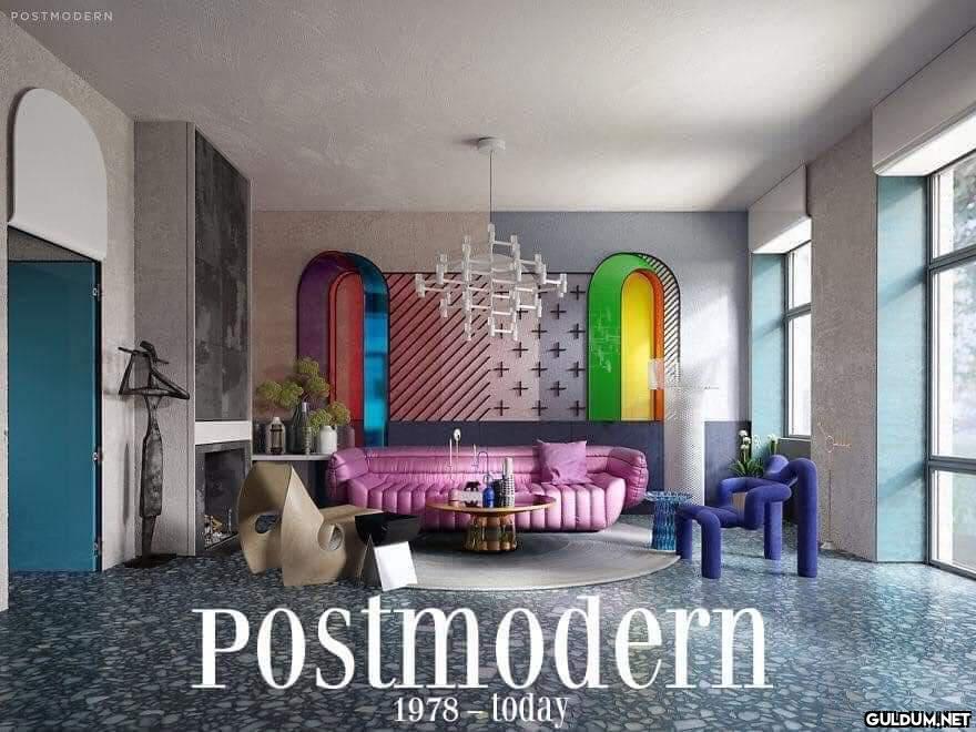 POSTMODERN vs  CONTEMPORARY