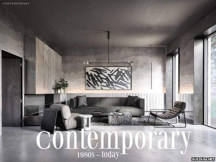 POSTMODERN vs  CONTEMPORARY