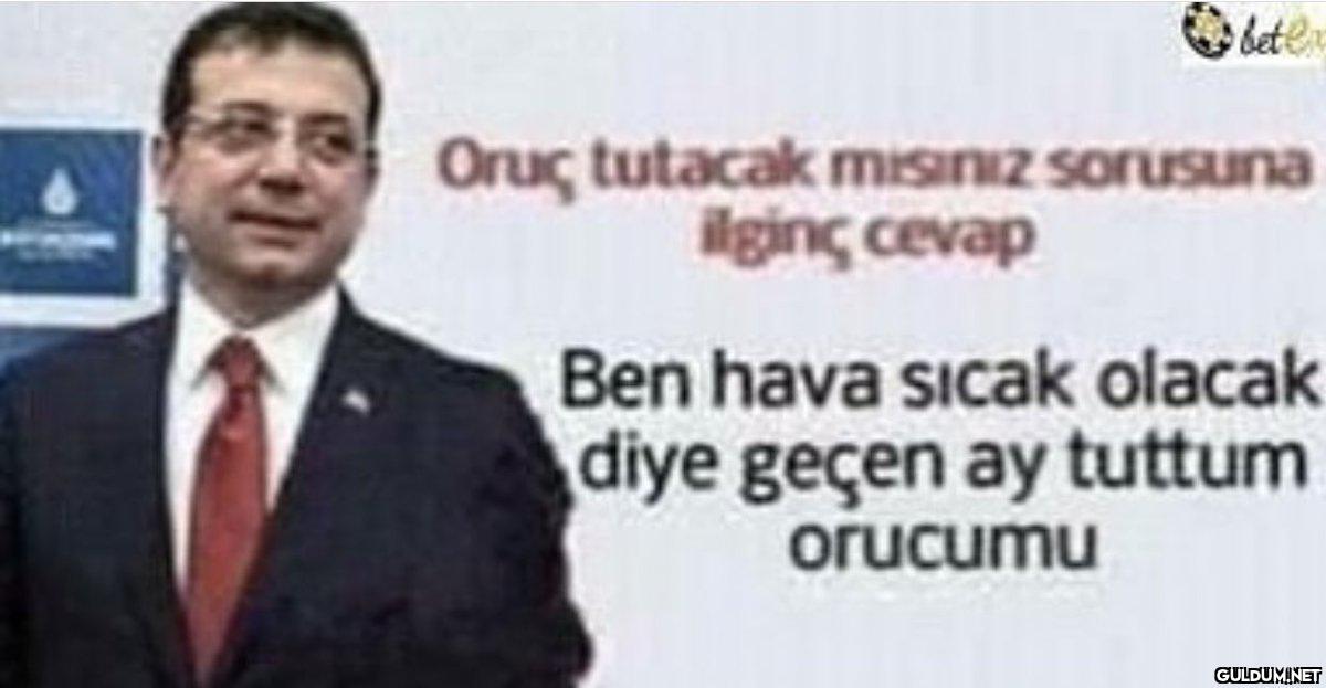 bete Oruç tutacak mısınız...