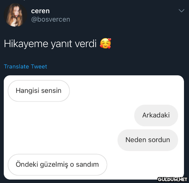 ceren @bosvercen Hikayeme...