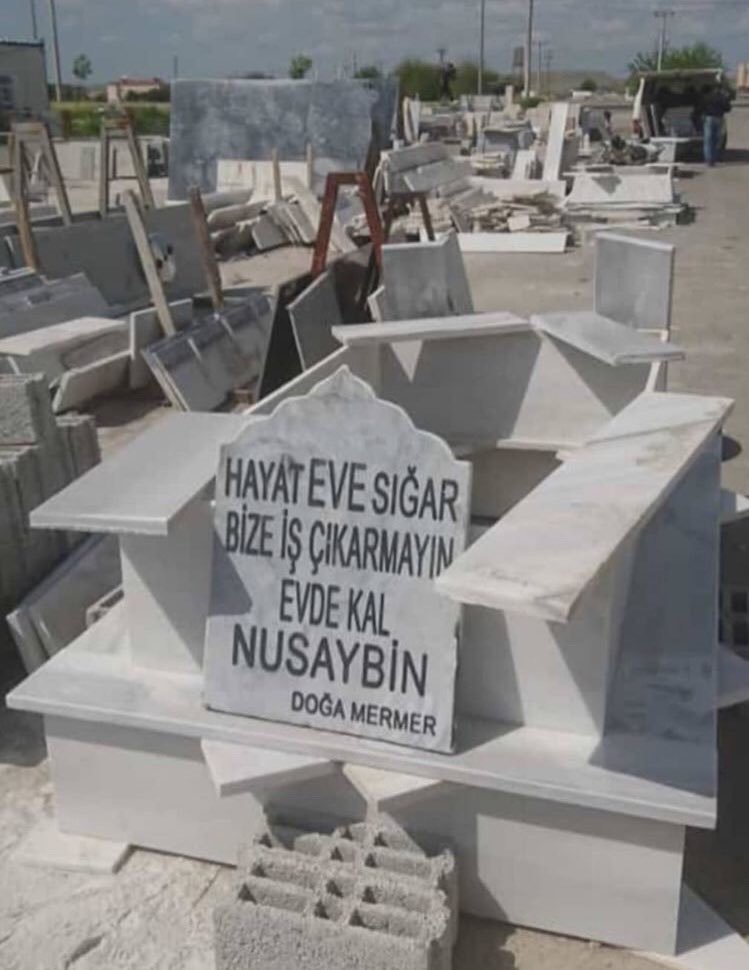 Mermercilerden "evde kal"...