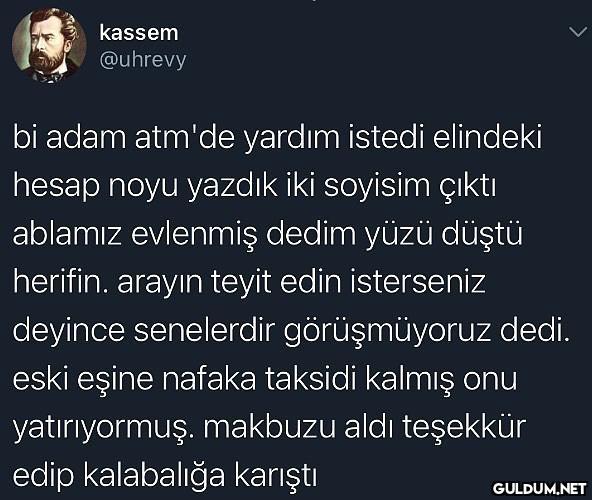 kassem @uhrevy bi adam...