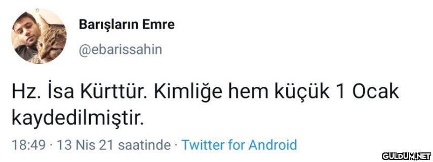 Barışların Emre...