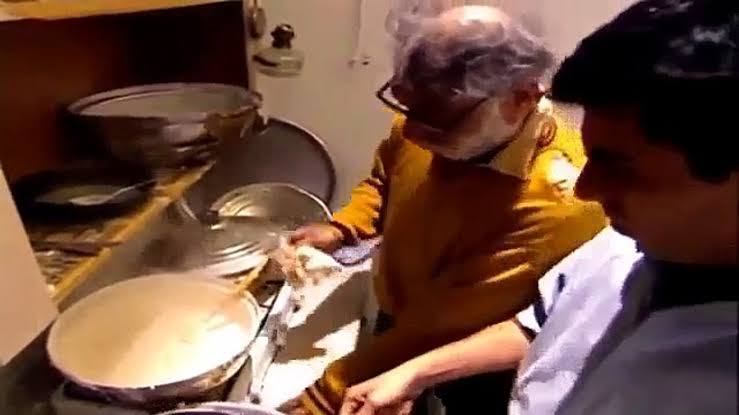 Sahur için hazırlık...