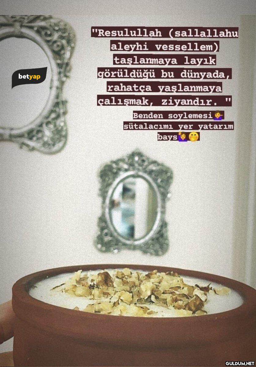 Sütlaç: ben ne alaka şimdi...