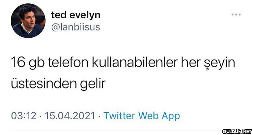 aynen oyle  ted evelyn...