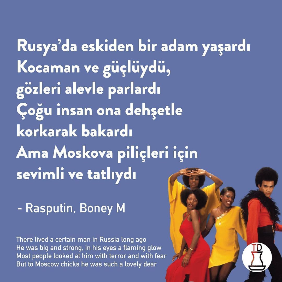 Popular songs in Turkish 😁...