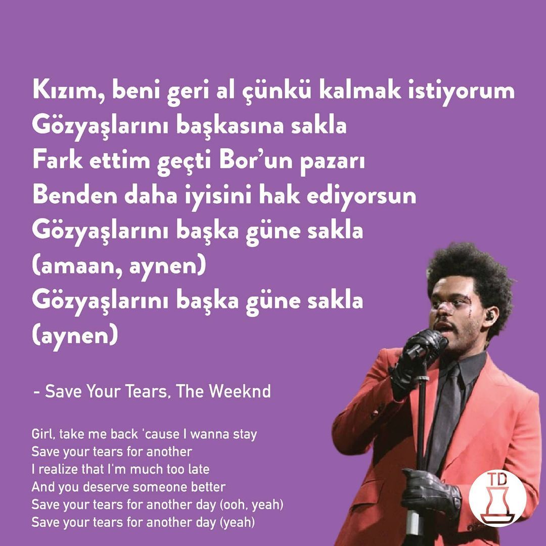 Popular songs in Turkish 😁...