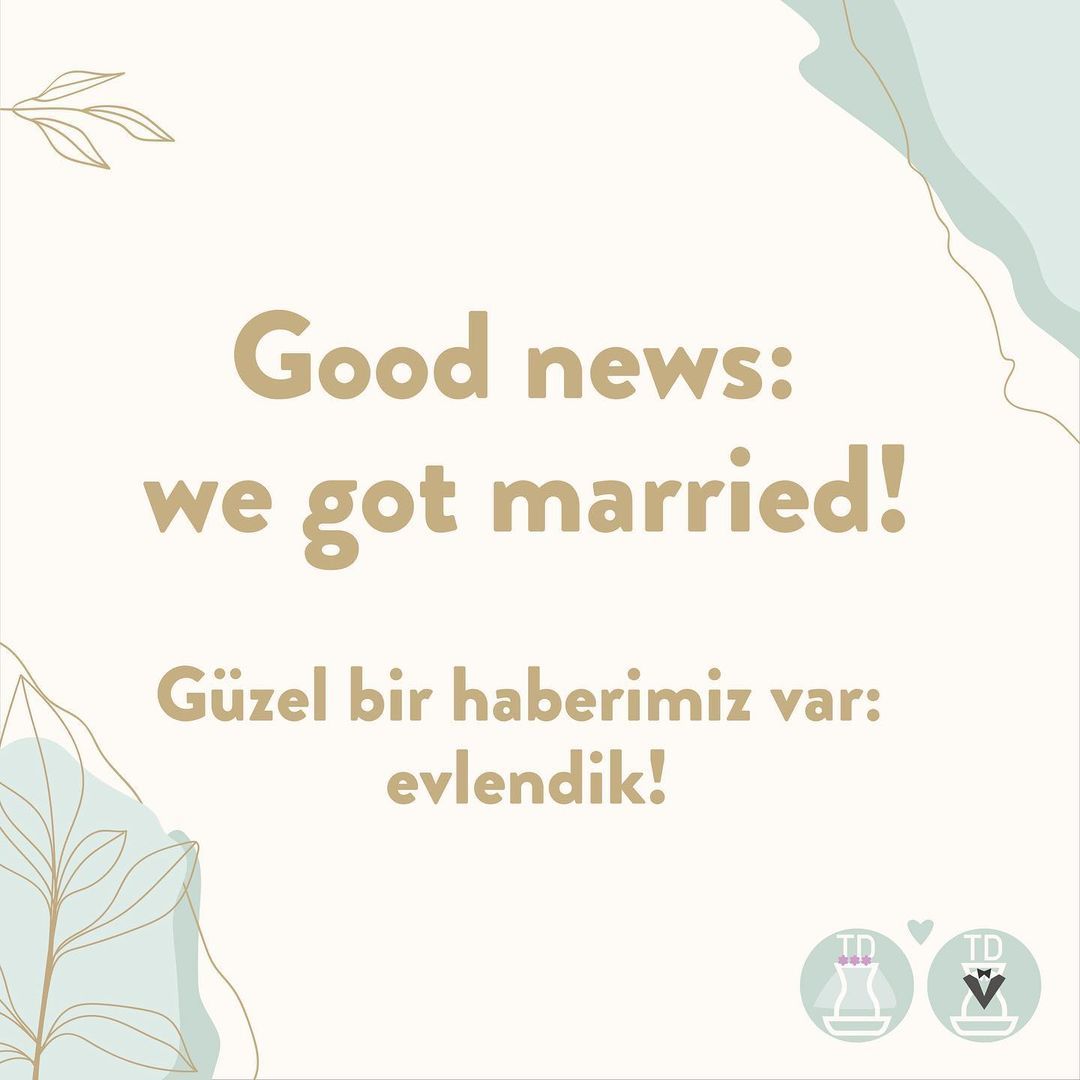 Evlendik!👰🤵 Turkish...