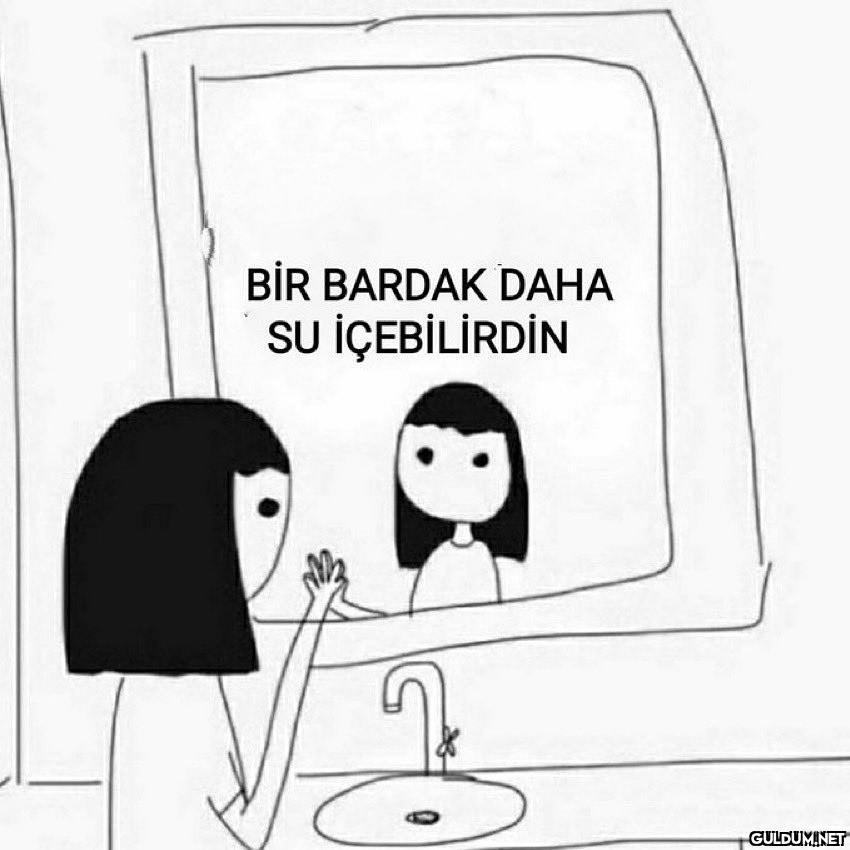 BİR BARDAK DAHA Su...