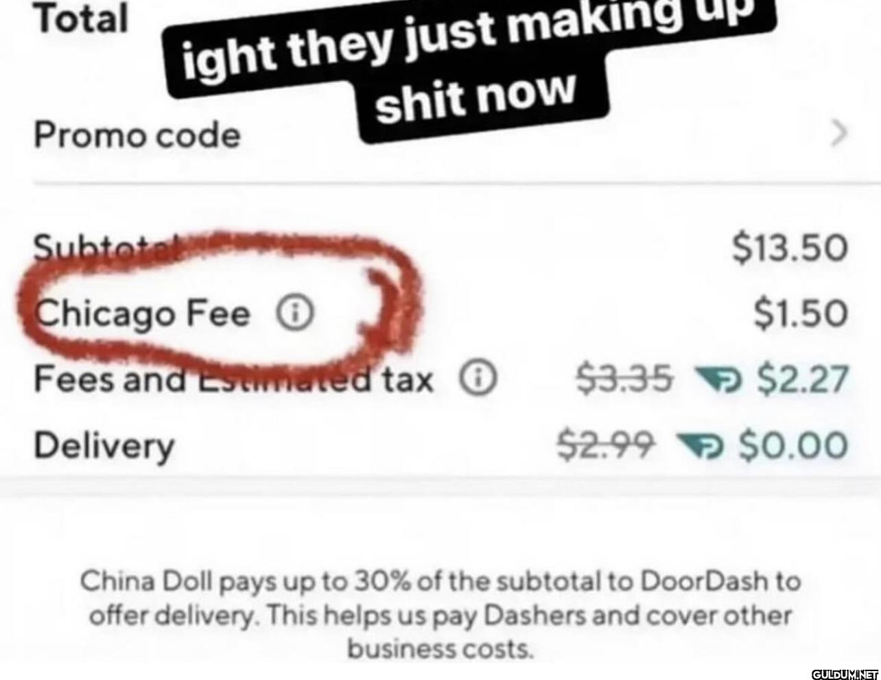 Total ight they just mal...