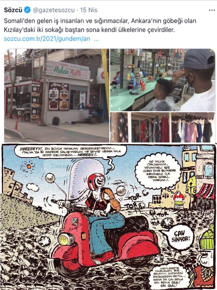 Her gün kapağı Avrupa’ya...