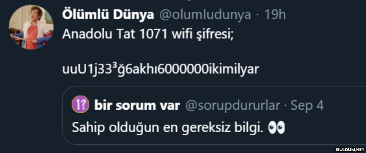 Ölümlü Dünya @olumludunya...
