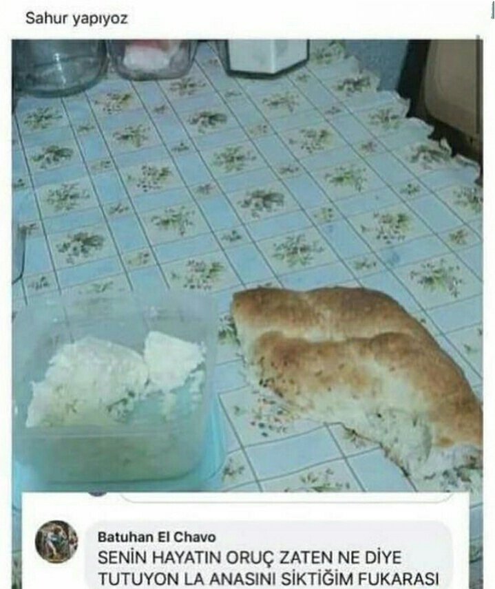 Sahur yapıyoz Batuhan El...