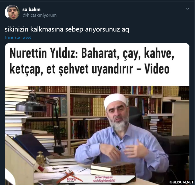 so balım @hictakmiyorum...