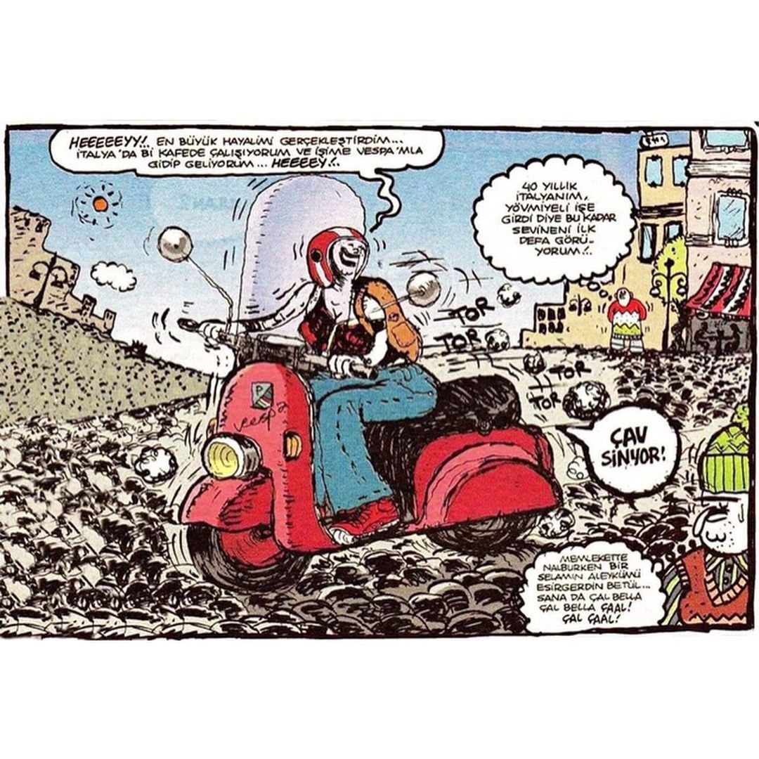Her gün kapağı Avrupa’ya...