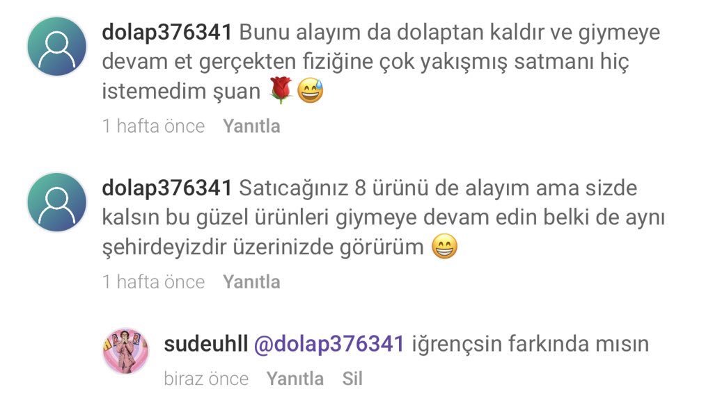 Bir alışveriş platformunda...