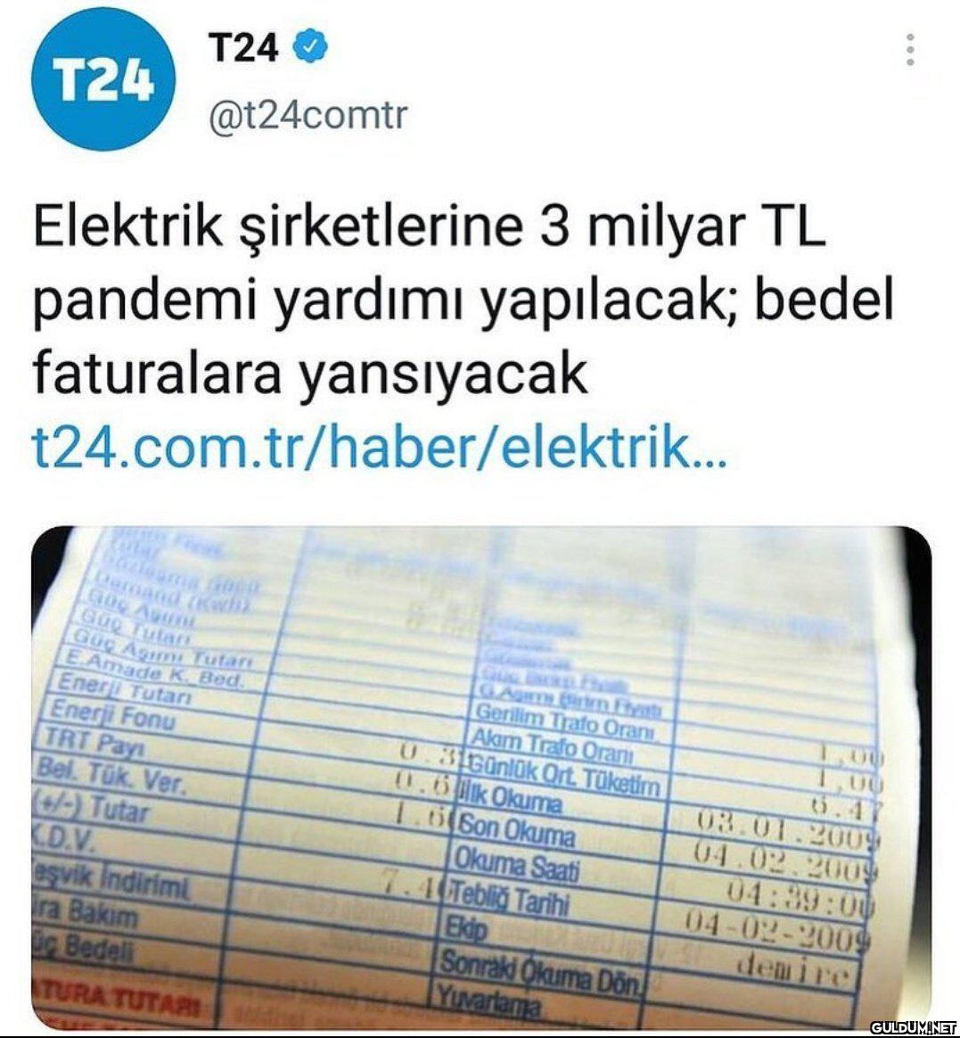 PANDEMİ VERGİSİ HAYIRLI...