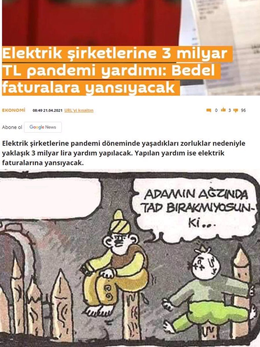 Adamın ağzında tad...