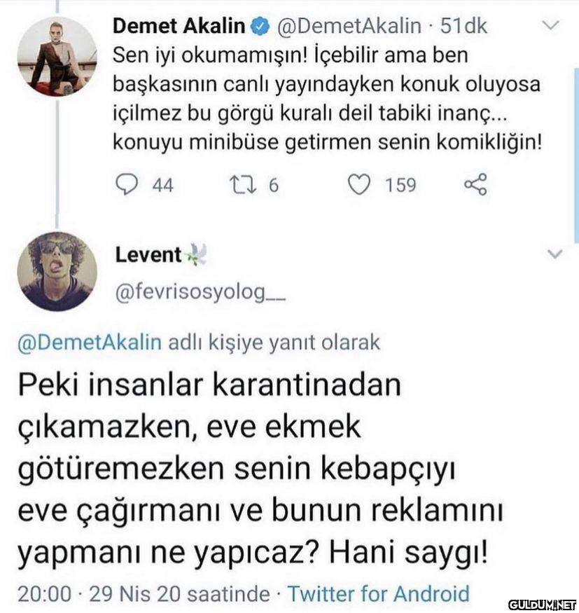 Gümletmiş    @DemetAkalin...