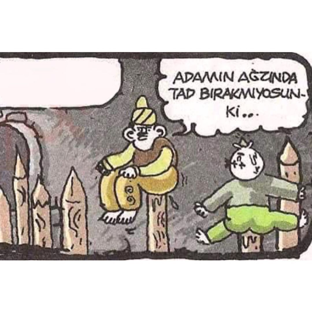 Adamın ağzında tad...
