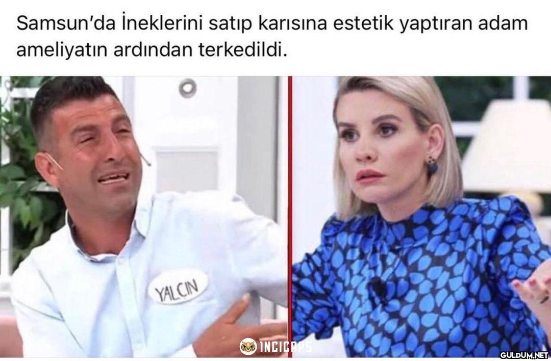 Hayat acımasız  Samsun'da...