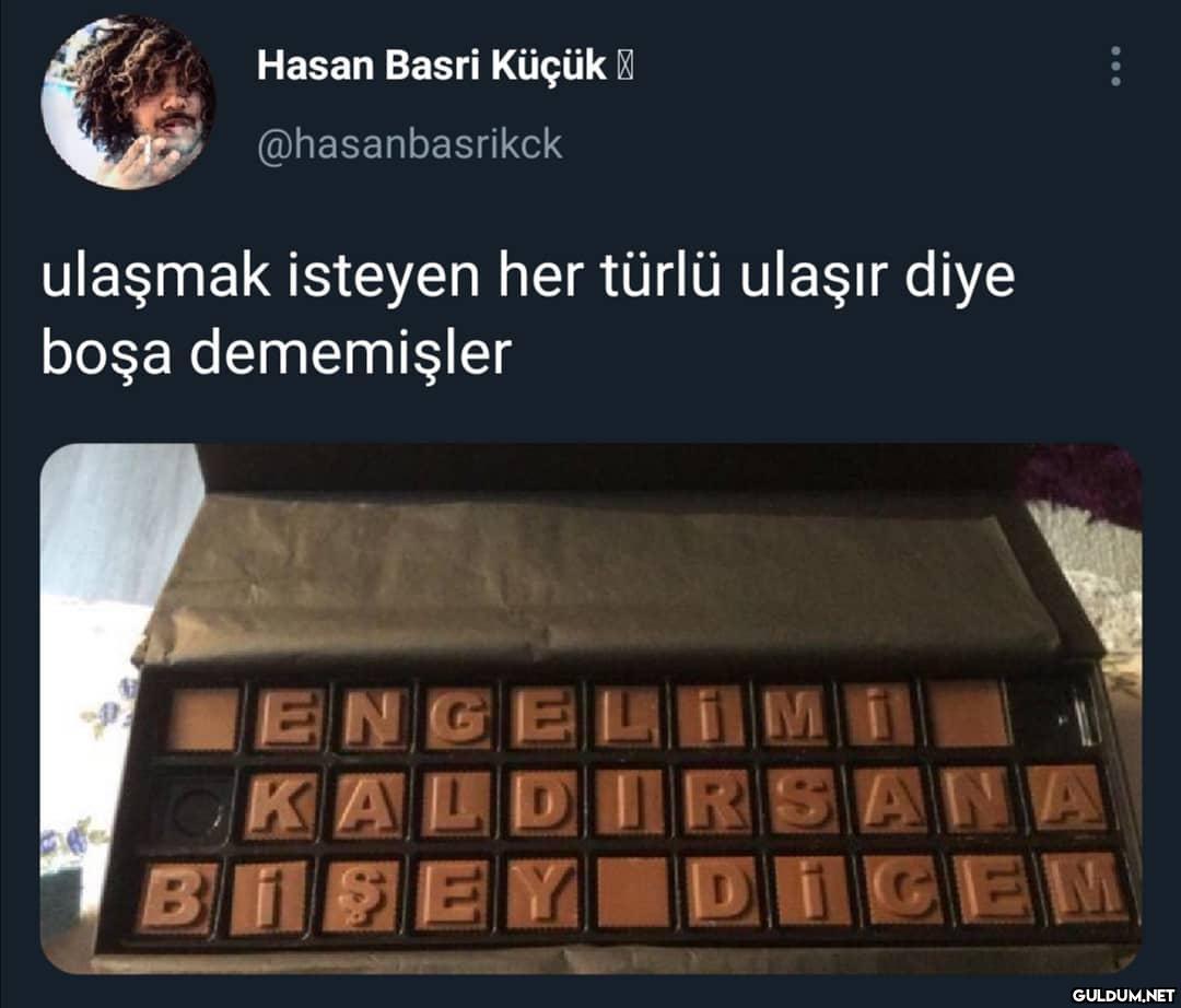 Ulaşmak isteyen bi şekilde...