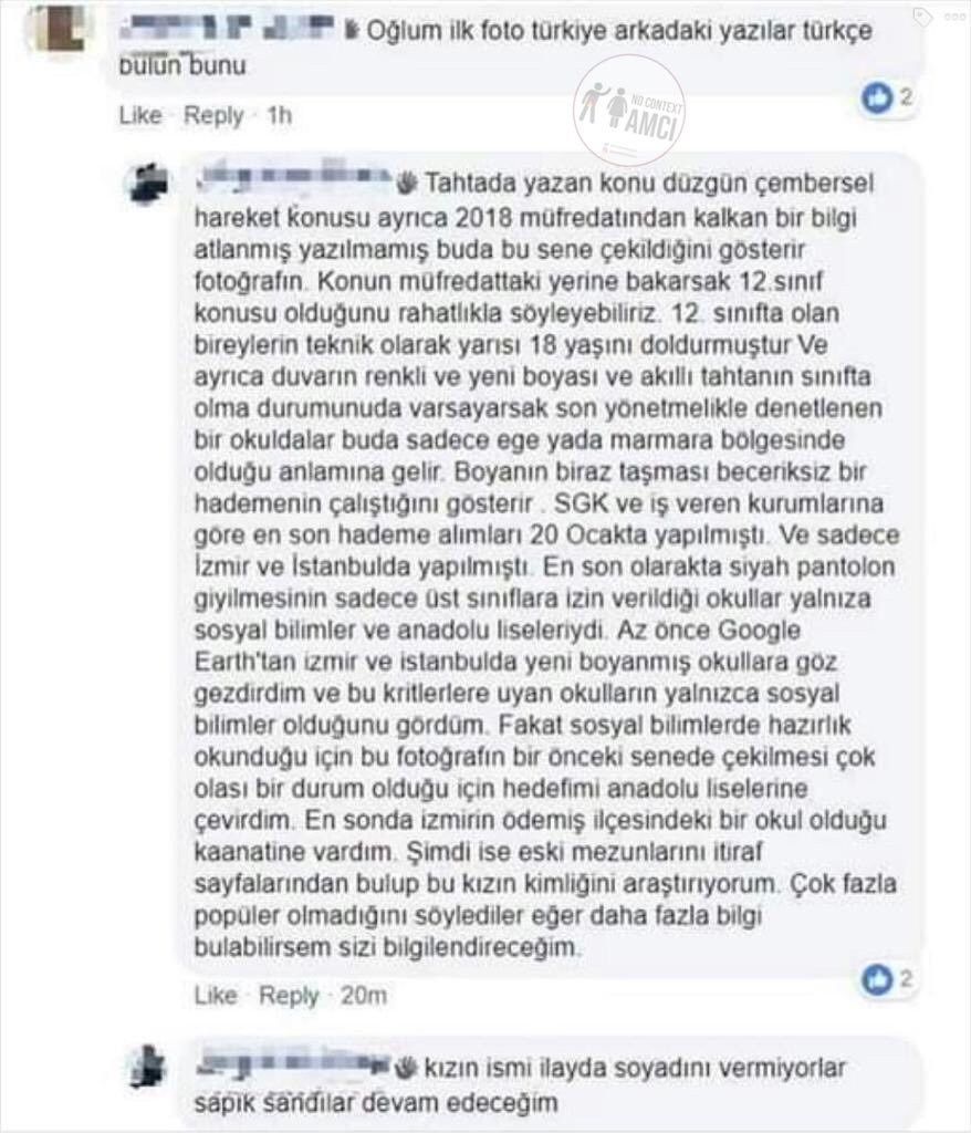 Bir kullanıcı,...