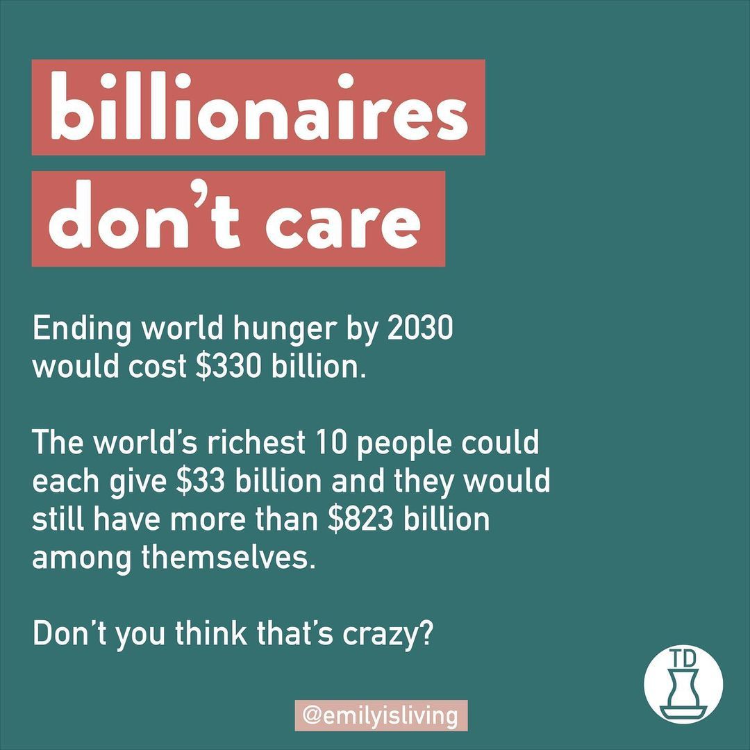 We see news about billions...