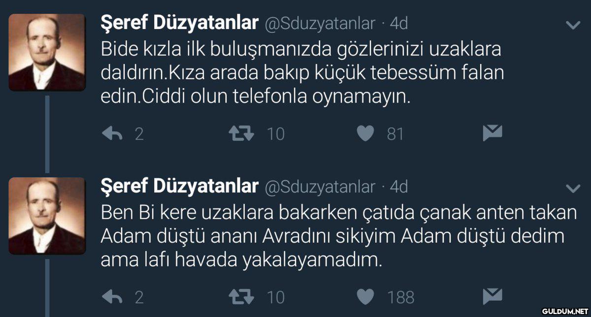 Şeref Düzyatanlar...
