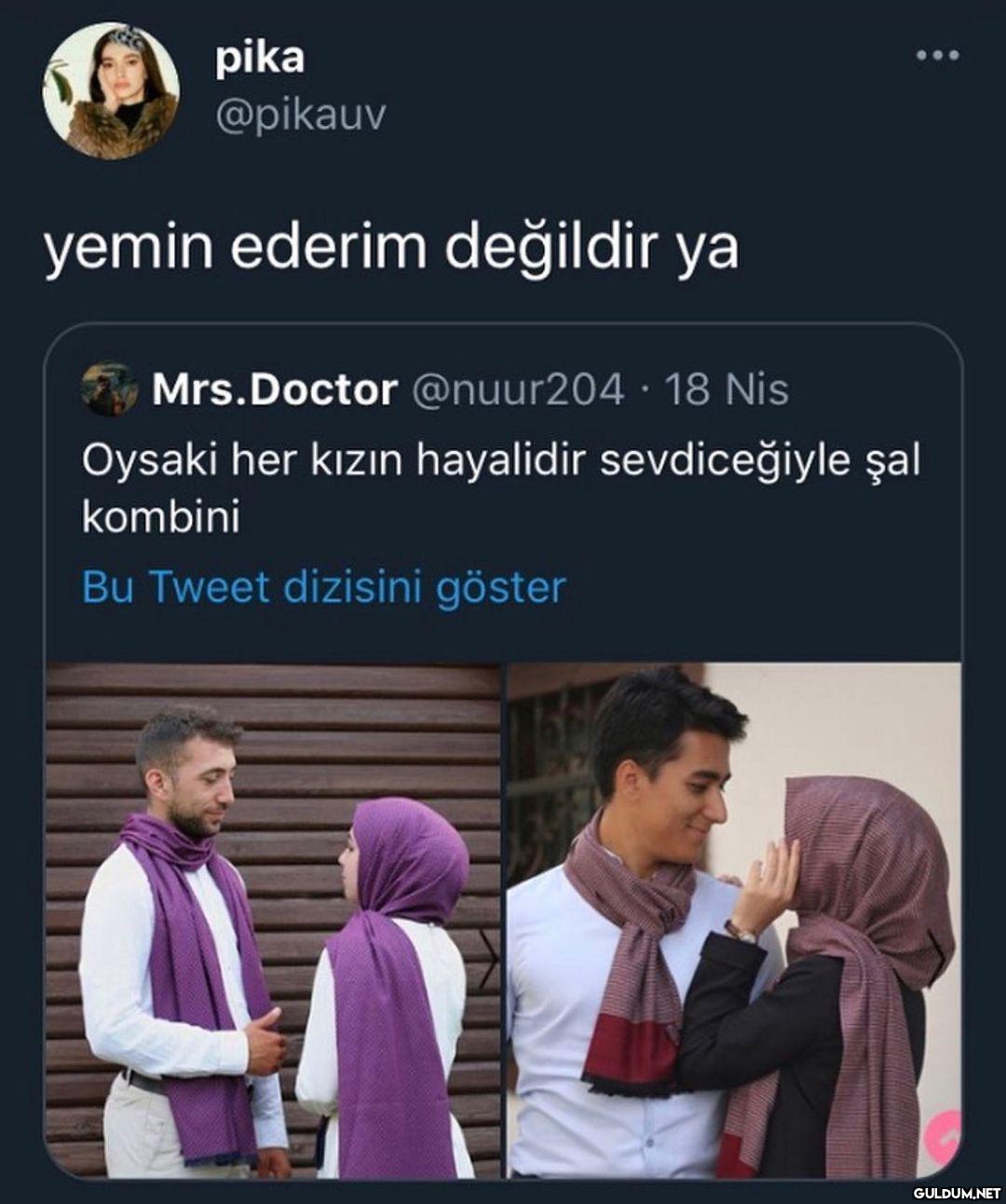 pika @pikauv yemin ederim...