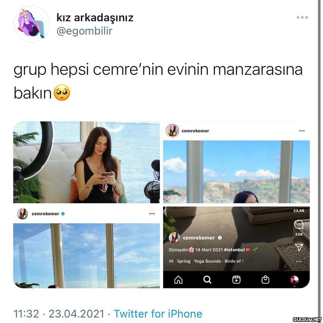 Boşa yaşıyoruz  kız...