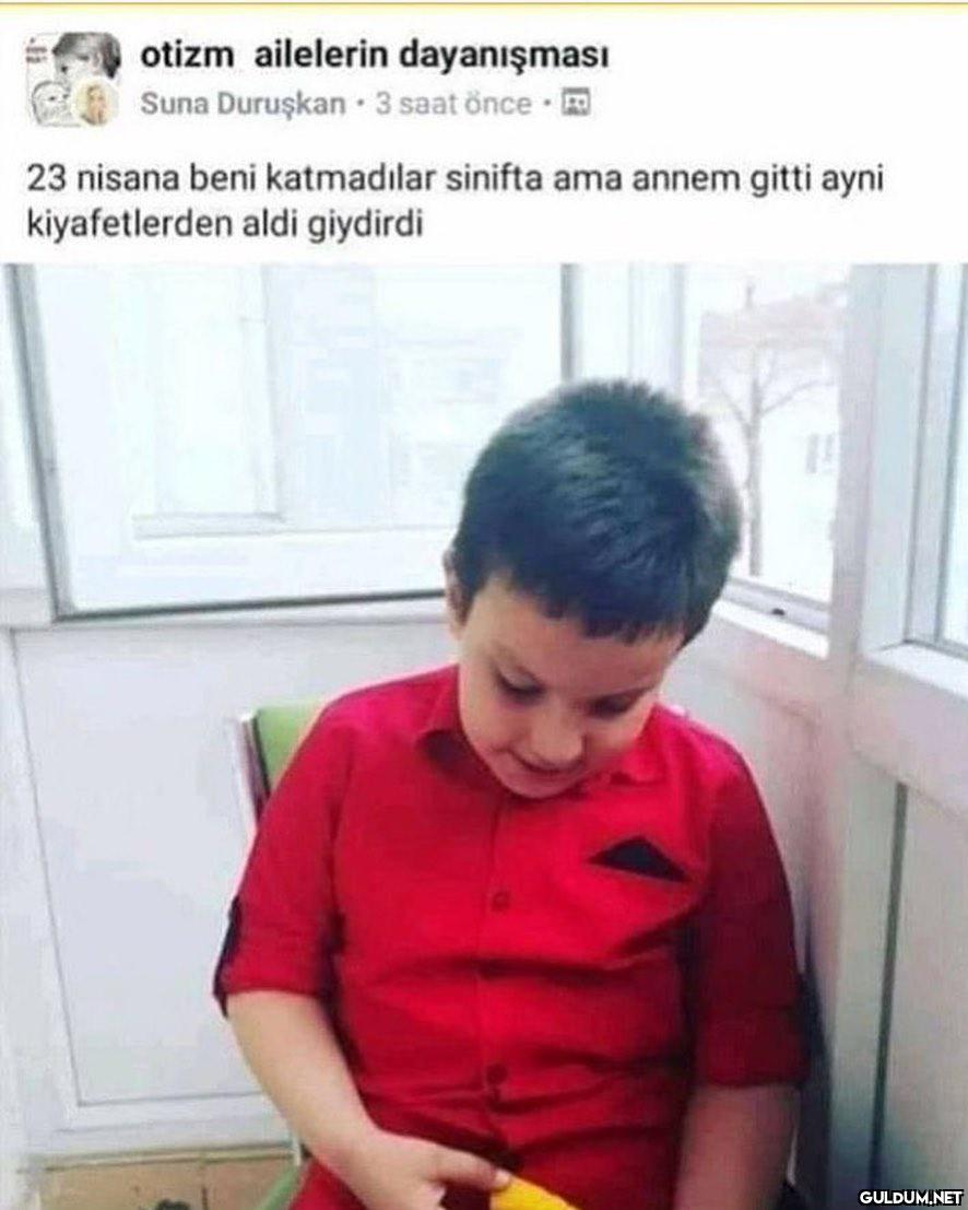 iyi günler...  otizm...