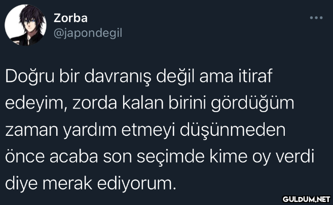 Zorba @japondegil Doğru...
