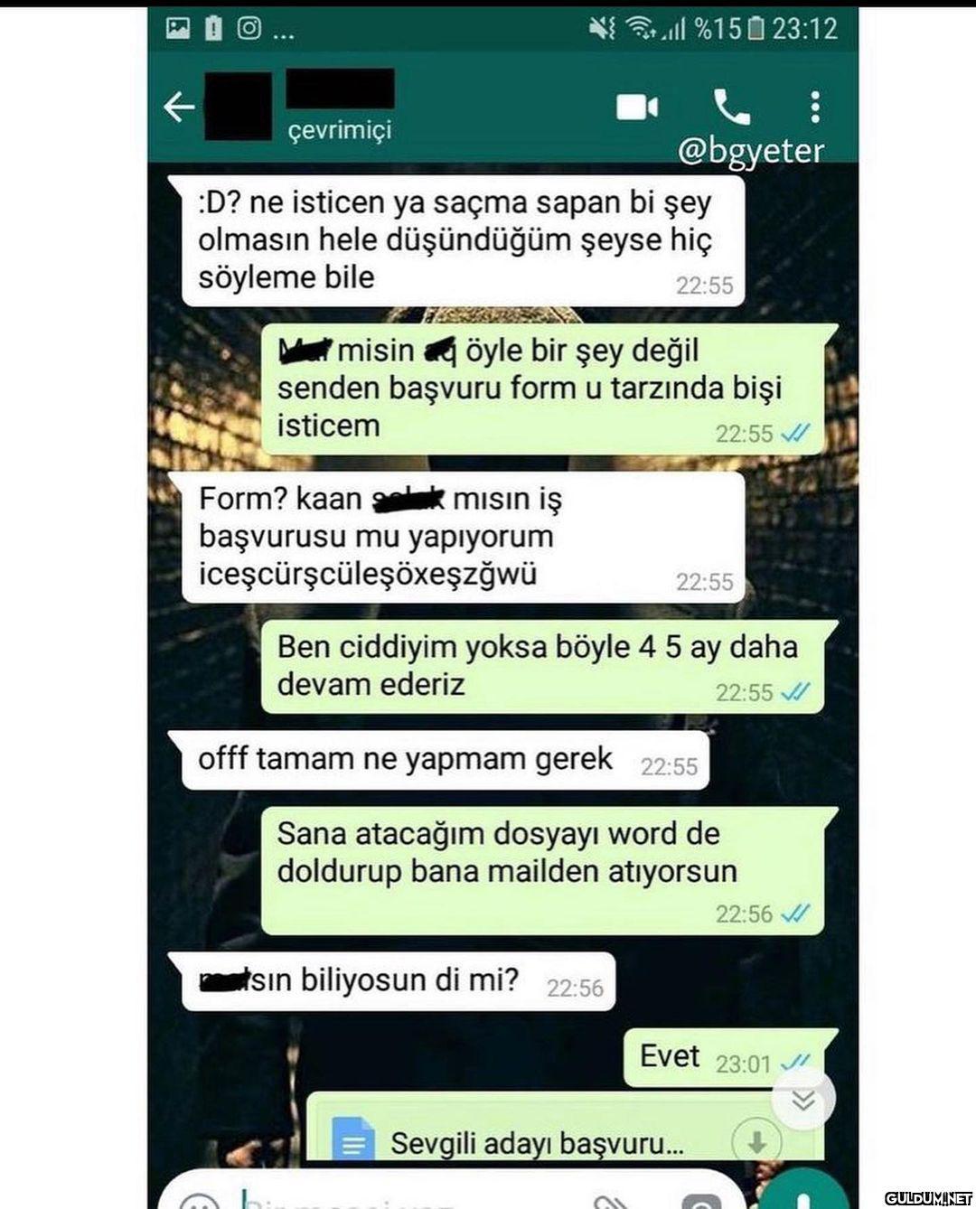 her gördüğümde...
