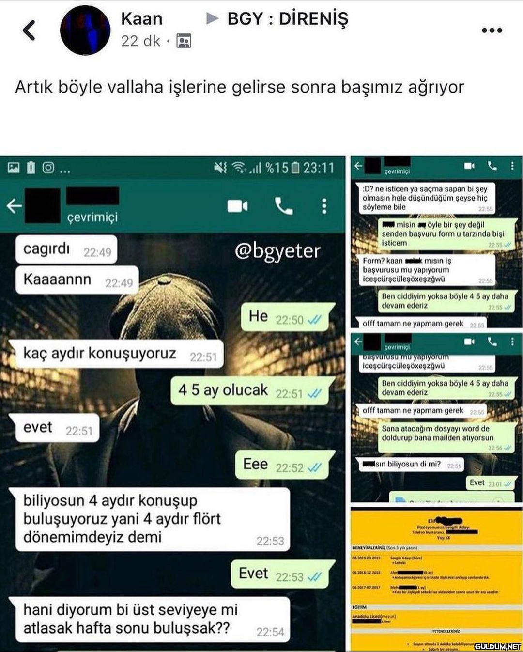 her gördüğümde...