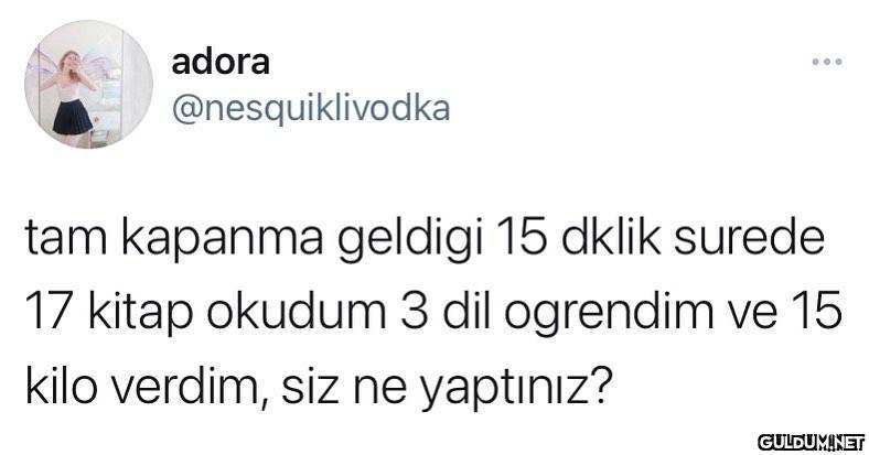 aile evine bilet aldım ...