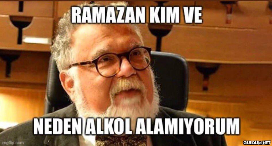 RAMAZAN KIM VE NEDEN ALKOL...