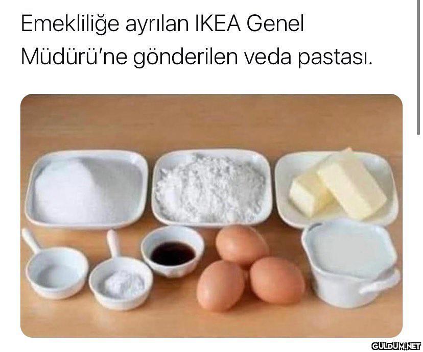Emekliliğe ayrılan IKEA...
