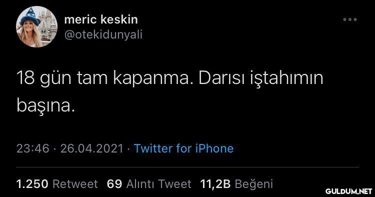 meric keskin @otekidunyali...