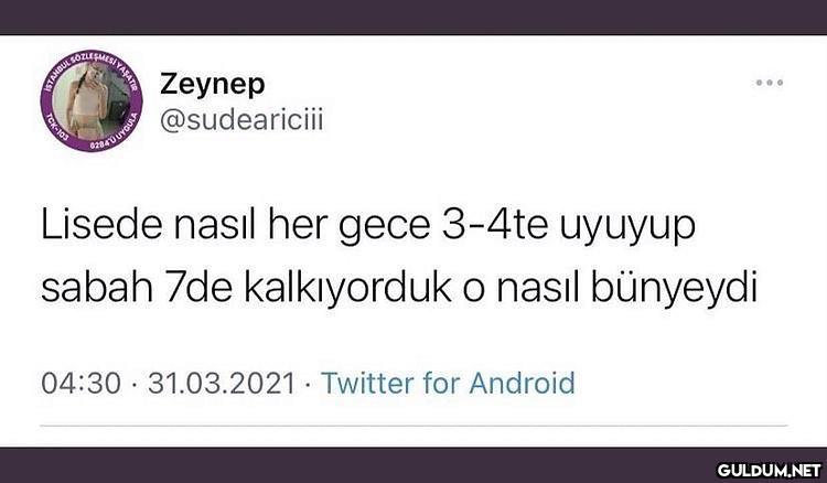 A Zeynep @sudearicii...