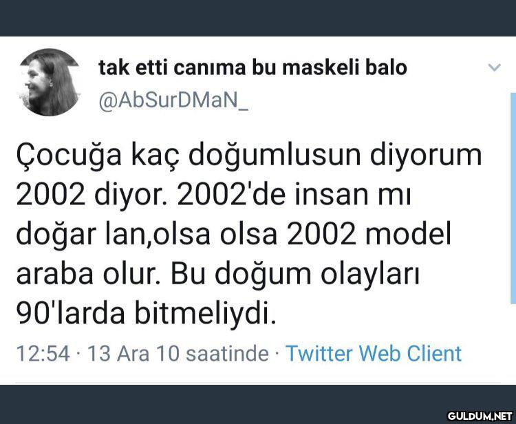 Bi salın bizi artık.   ...