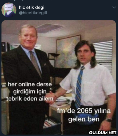 hic etik degil...