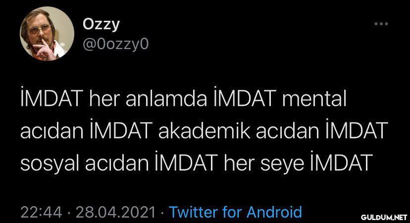 şu sıralar mood  Ozzy...