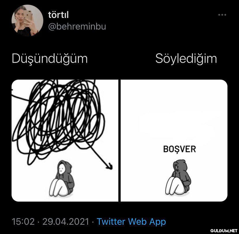Tam olarak hepimiz  törtıl...