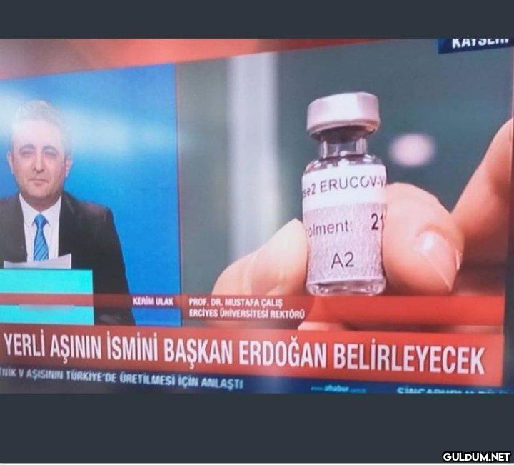 Yerli aşının adı ne olsun?...