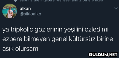 alkan @sikloalko ya...