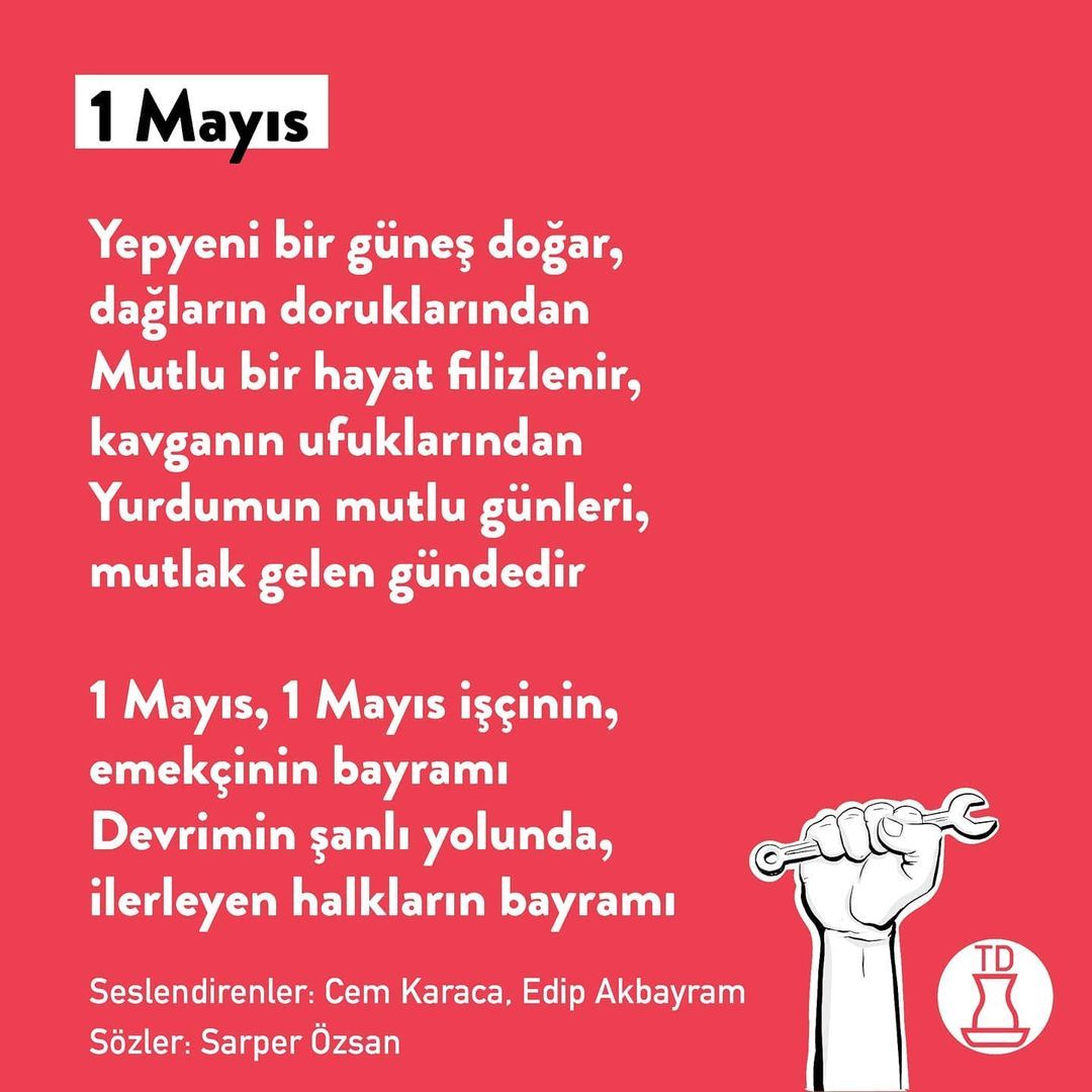 Tüm işçi ve emekçilerin 1...