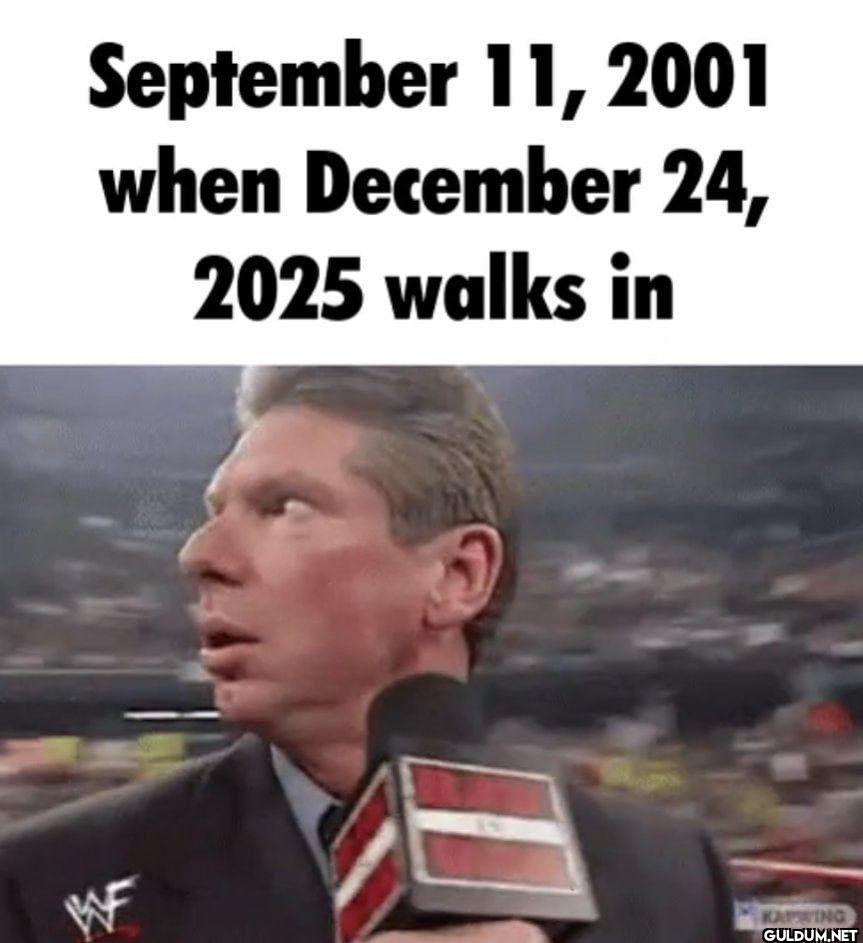 W September 11, 2001 when...